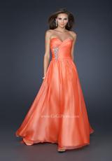 2012 La Femme Prom Dresses 17558.  Available in Papaya, Seafoam, White